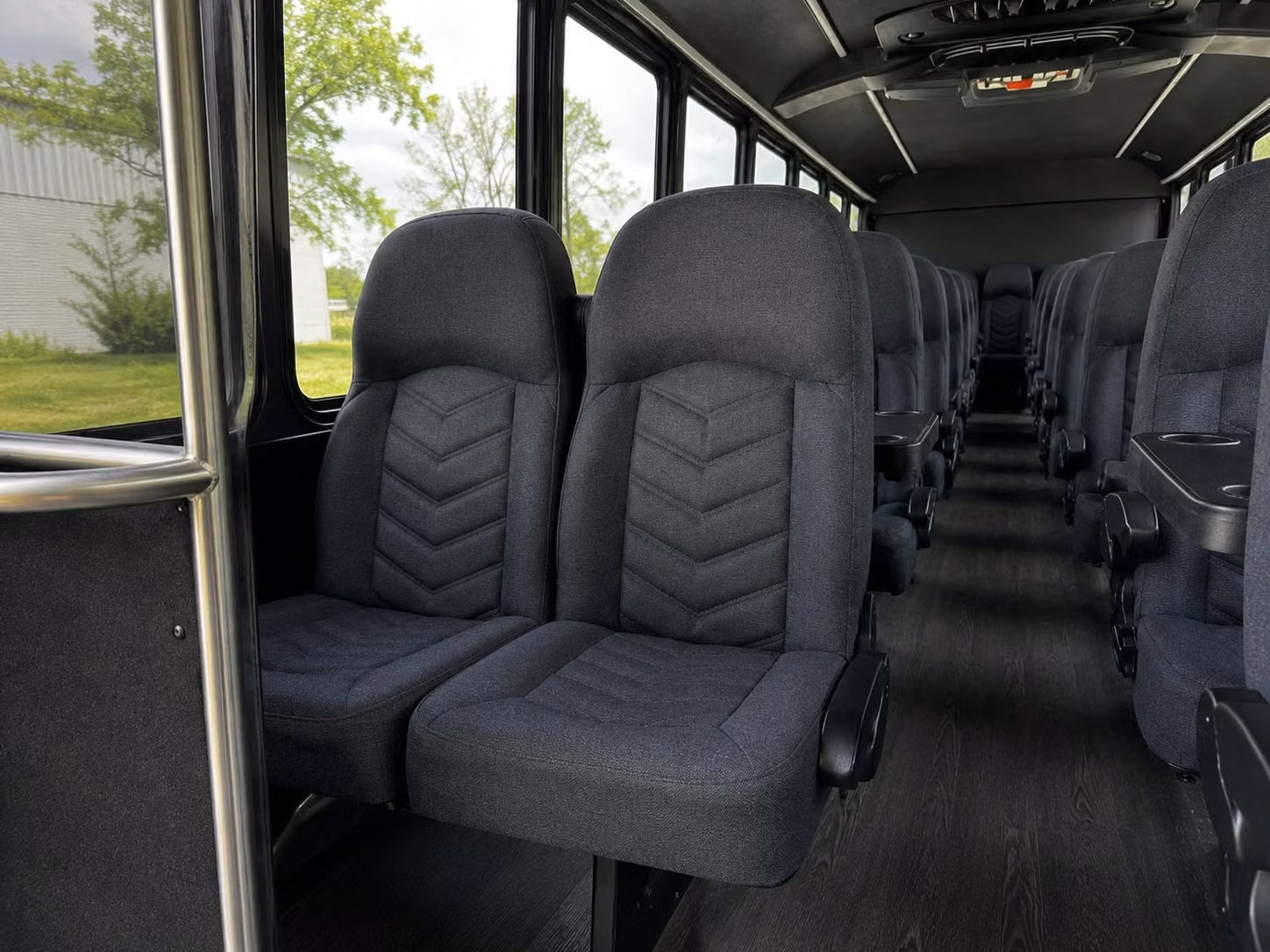 15 passenger minibus inside