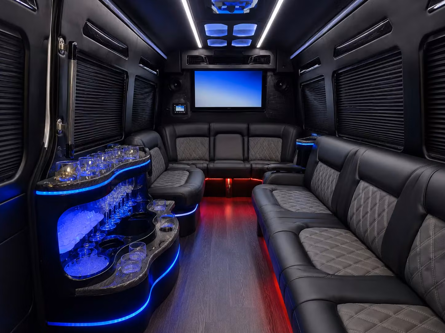 bus rental options for los angeles trips