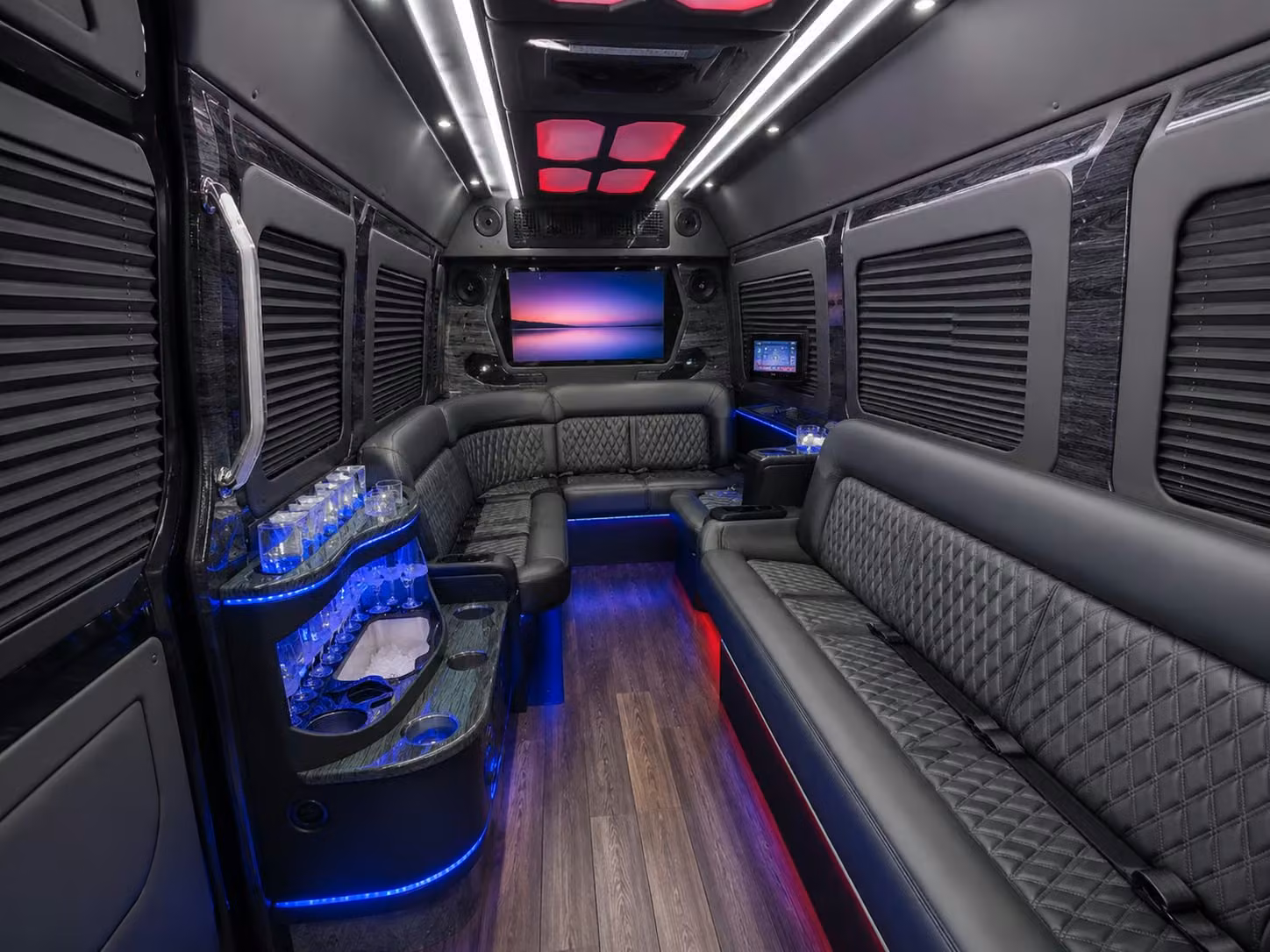 employee shuttle buses for la s biggest corporate campuses and business districts