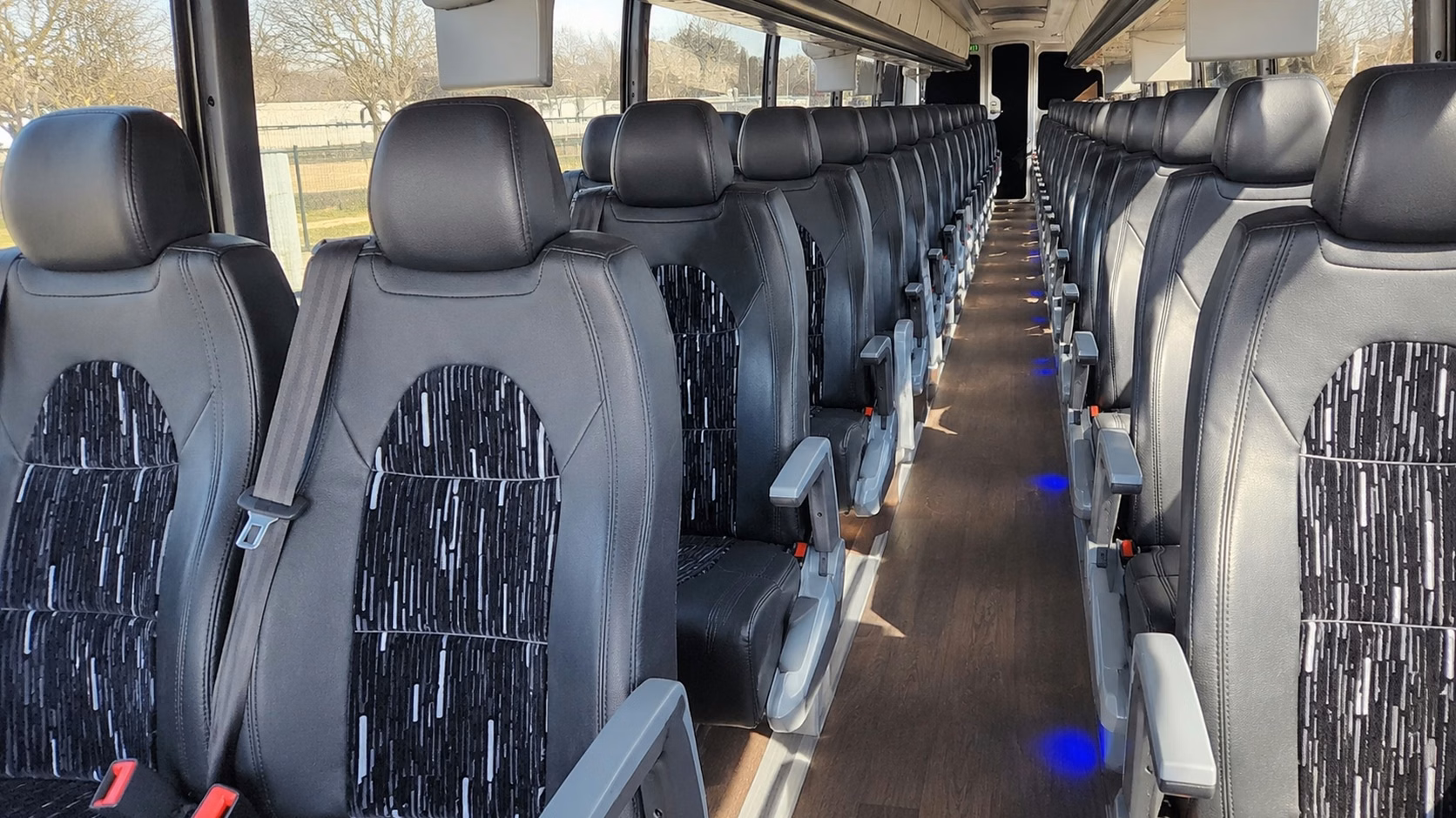 how bus type changes charter bus prices in los angeles california