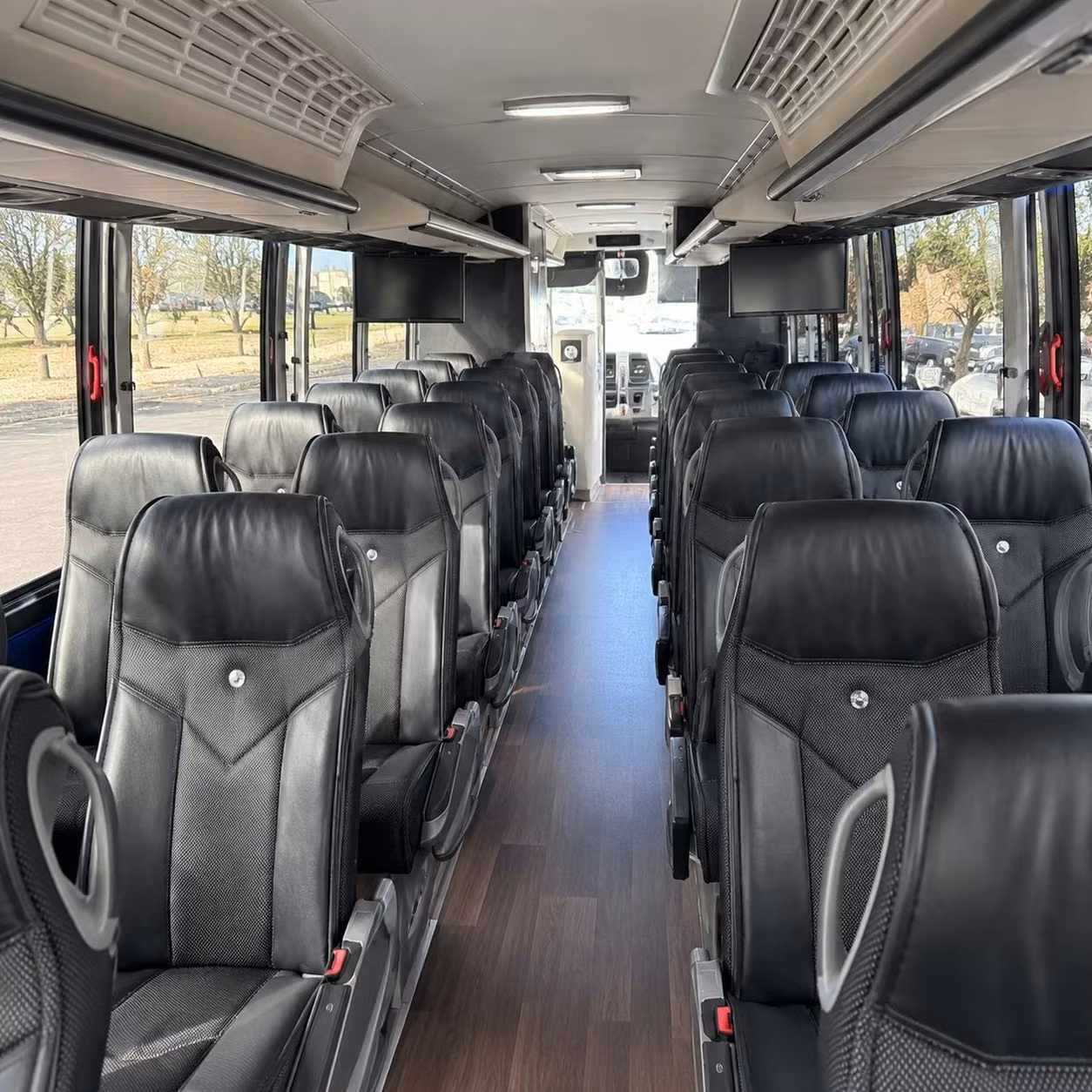 los angeles airport transfer charter bus rentals