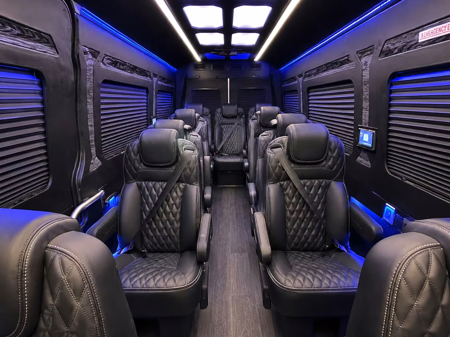 los angeles sprinter van rental with driver